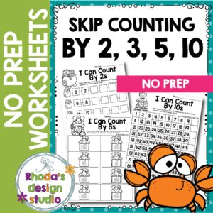 I Can Count: Skip Counting by 10s Worksheets