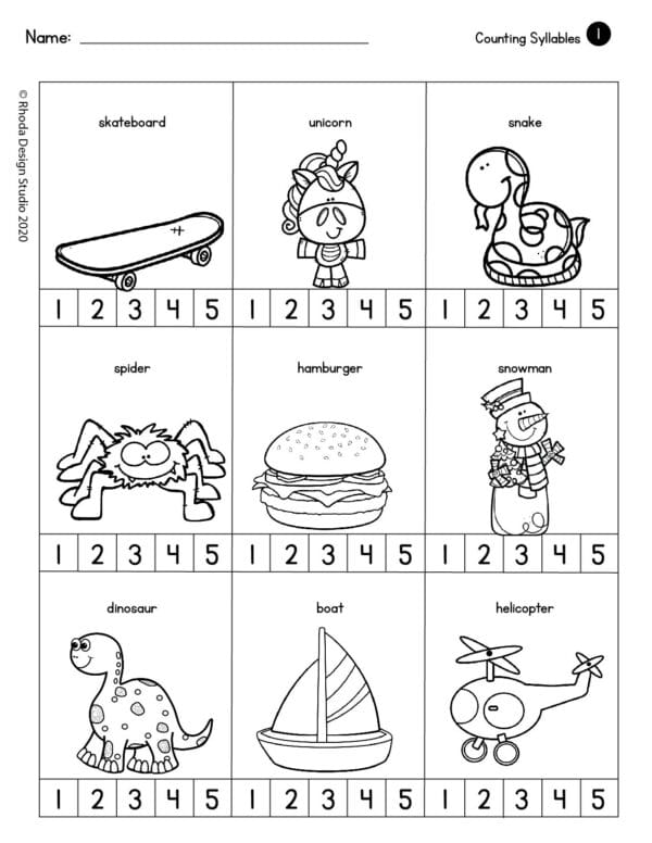count_the_syllables_worksheet-1