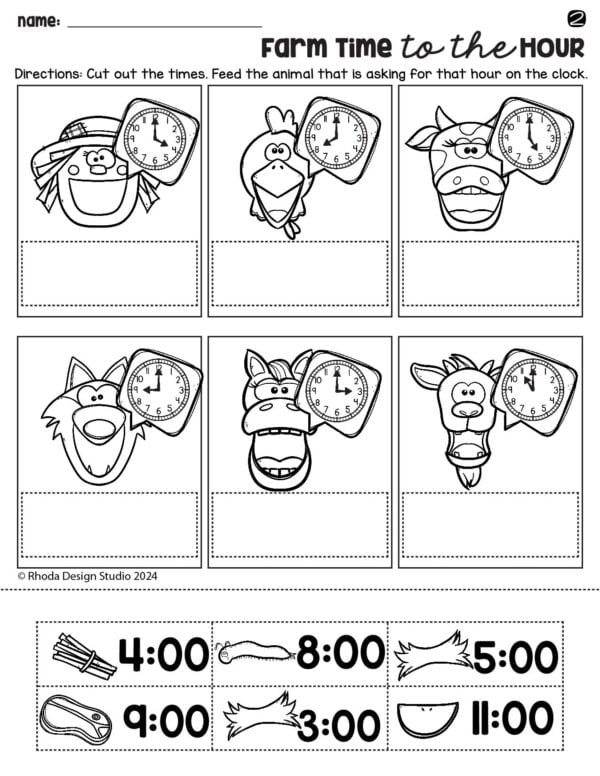 farm-telling-time-hour-worksheets-02