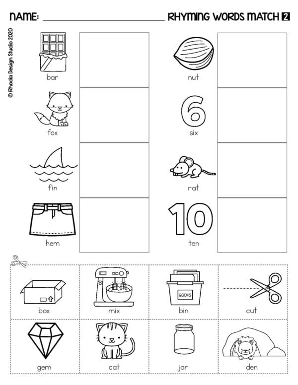 rhyming_words_worksheet-2