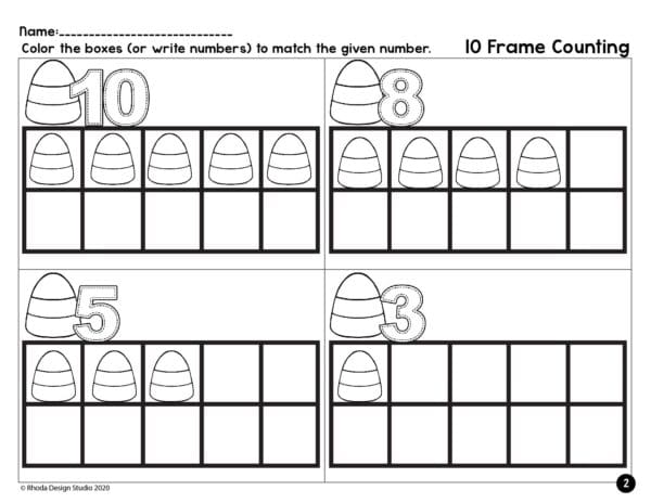 ten_frames_adding-oct_worksheet- 2