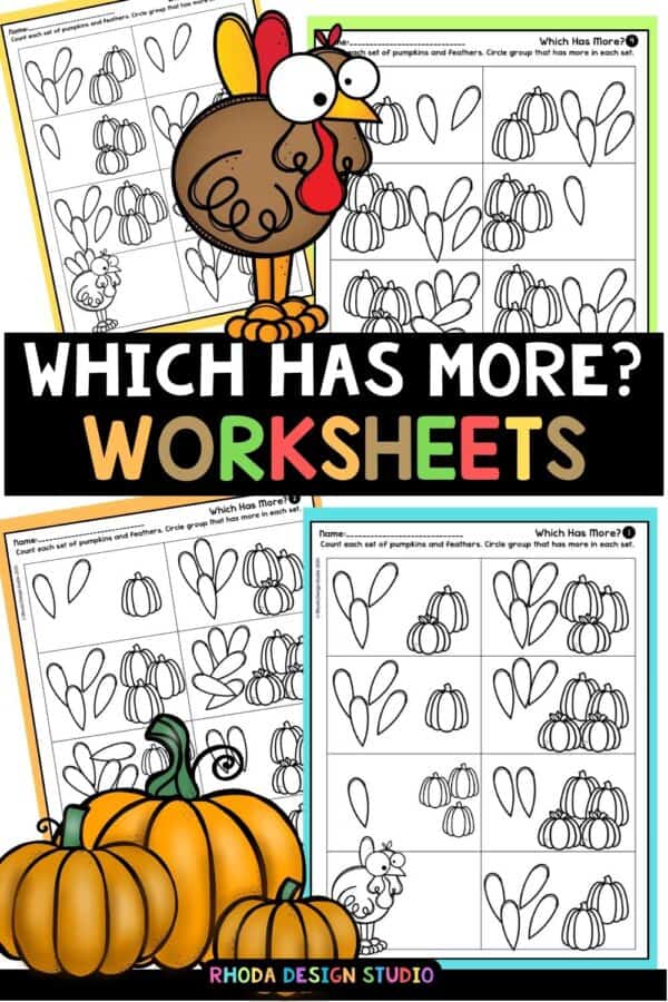 Which has more? Looking for fun Comparing Numbers Worksheets and Center Activities for Kids? These hands on, interactive ideas are engaging and fun while working on skills.