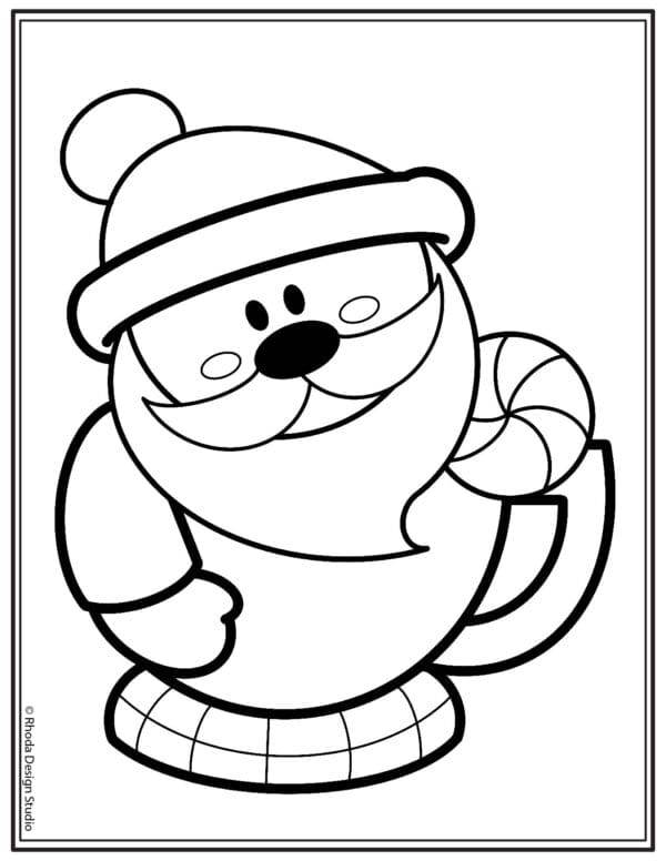 Christmas-Coloring-Pages_santa-drink