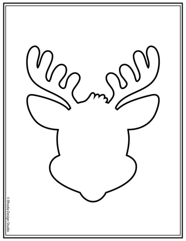 christmas-templates-reindeer