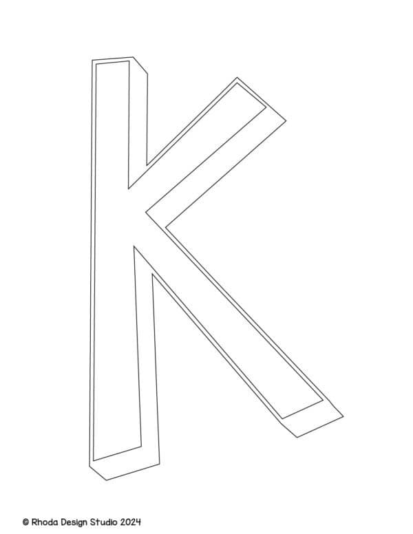 alphabet-letter-printables-3d-lowercase_k