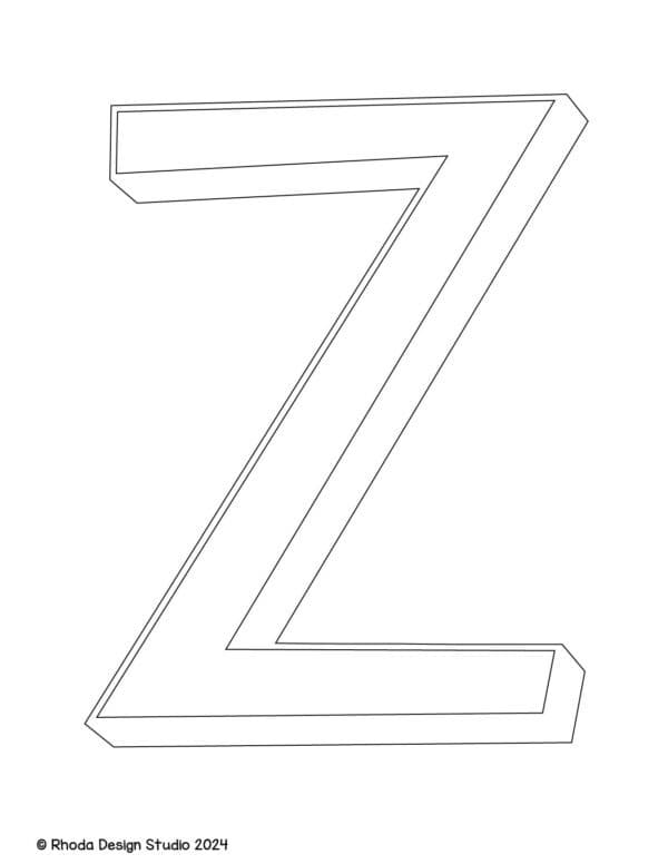 alphabet-letter-printables-3d-lowercase_z