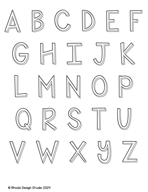 alphabet-letter-printables-3d-uppercase_full-bw