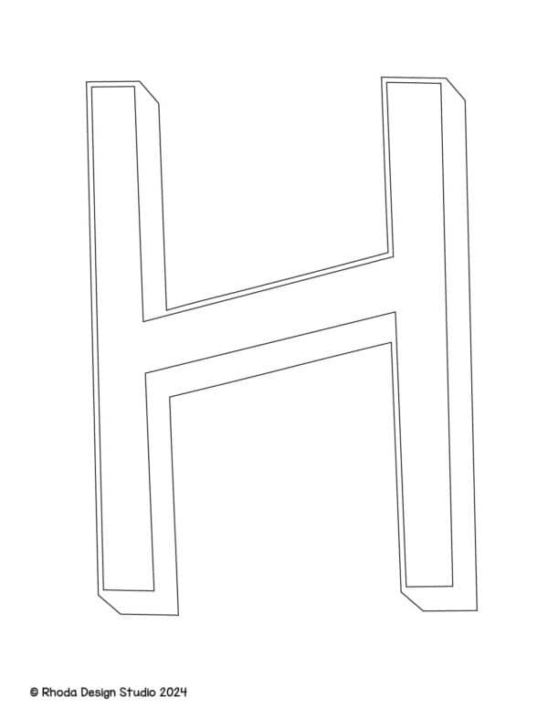 alphabet-letter-printables-3d-uppercase_h