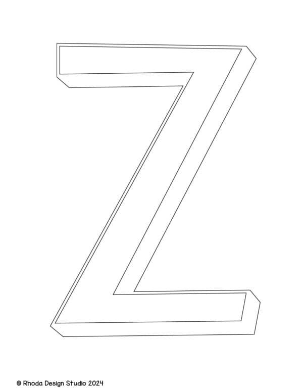 alphabet-letter-printables-3d-uppercase_z