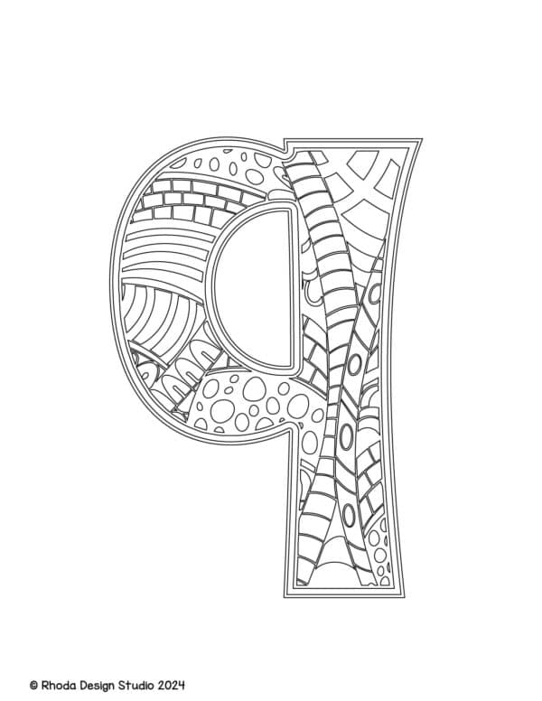 alphabet-letter-printables-doodle-lowercase_q