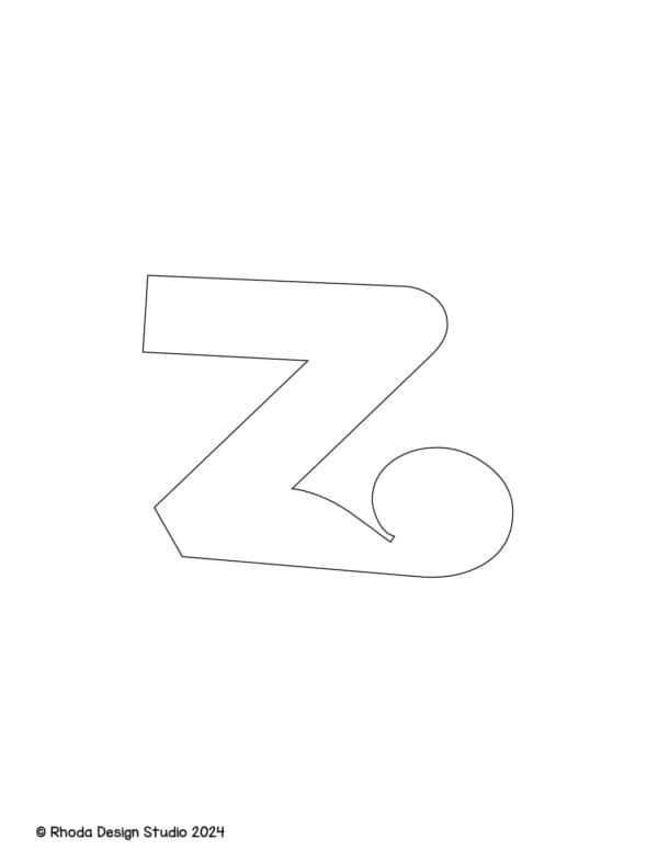 alphabet-letter-printables-funky_full-bw_z