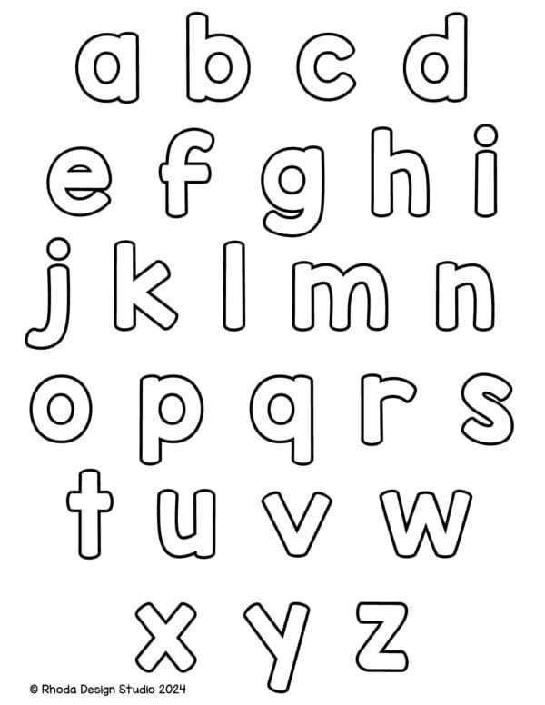 alphabet-letter-printables-lowercase-bubble_full-bw