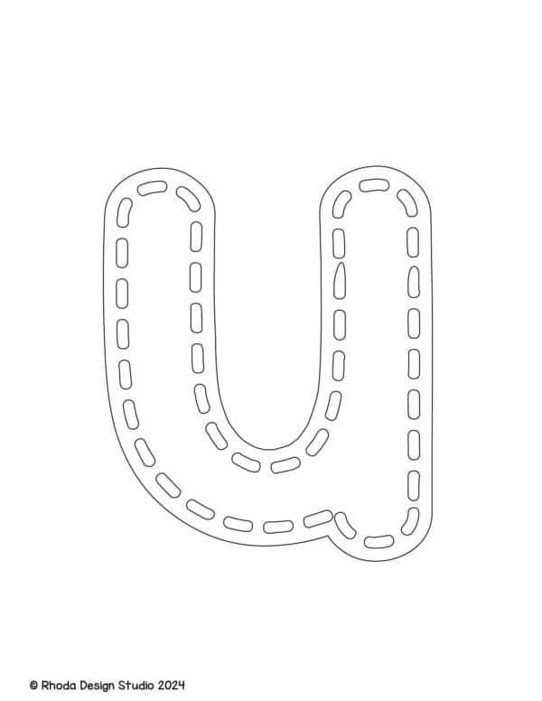 alphabet-letter-printables-stitched-lowercase_u