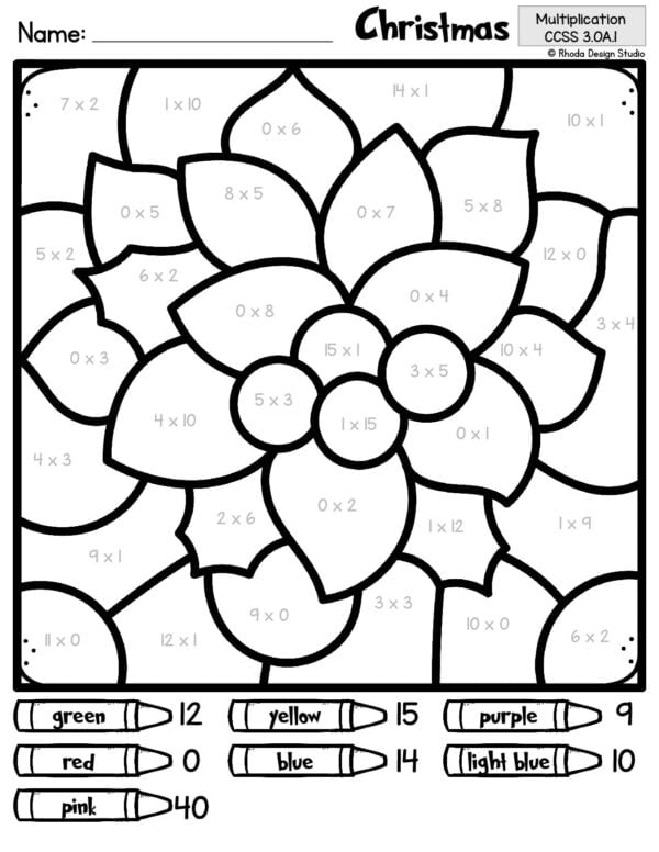 christmas-color-by-number_poinsettia