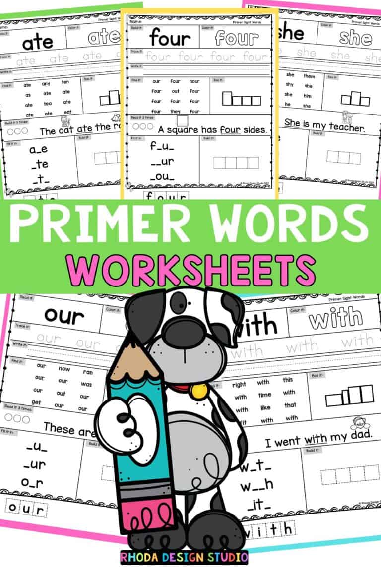primer-sight-word-sheets-10-free