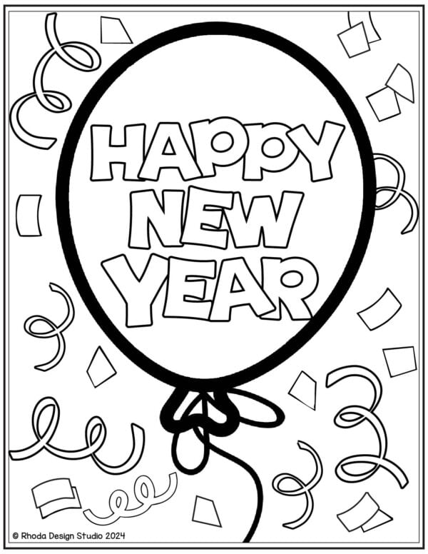 happy-new-year-coloring-page_new-year-balloon