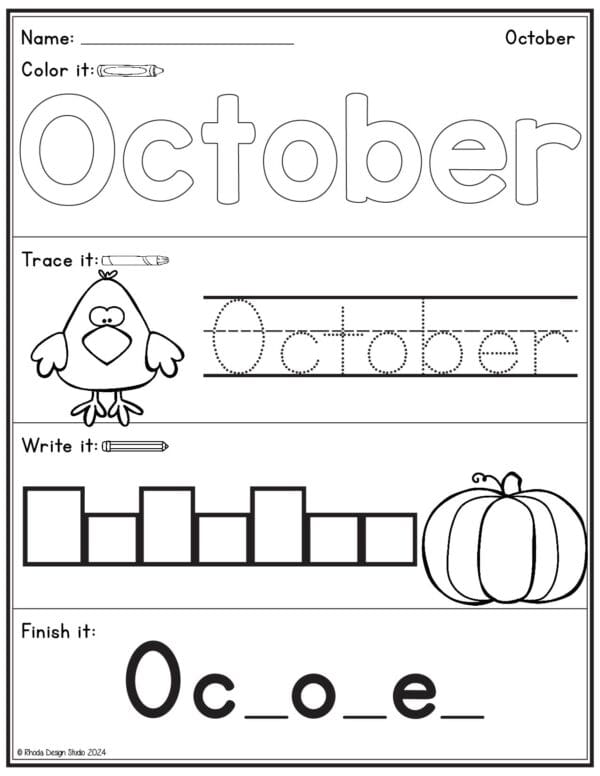 months-year-trace_October