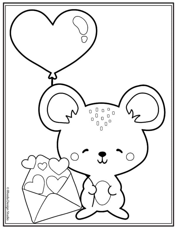 valentine-coloring-pages-2_bear-notes-balloon