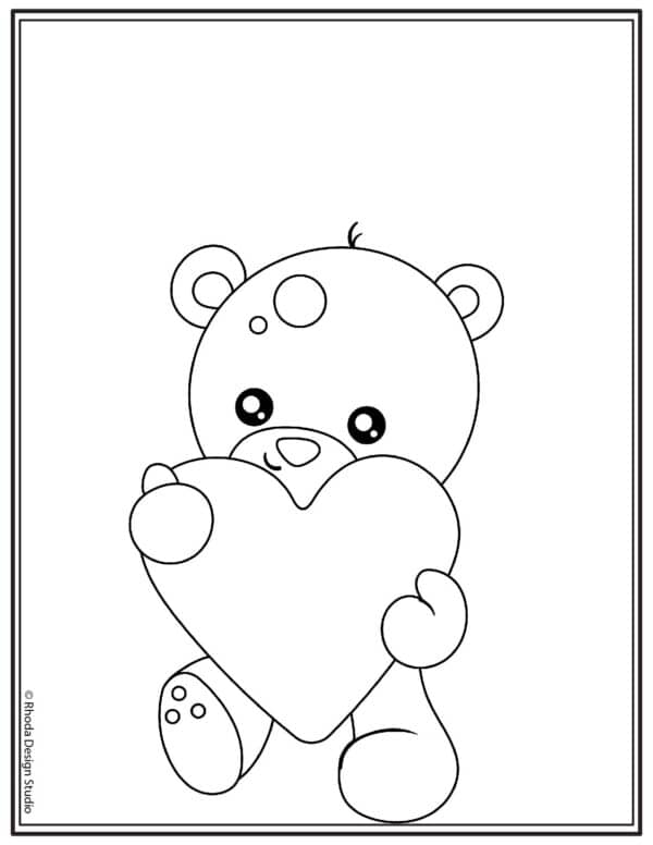 valentine-coloring-pages-2_teddy-bear