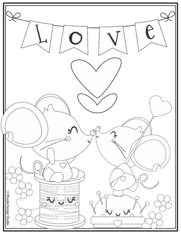 valentine-coloring-pages_love-mice