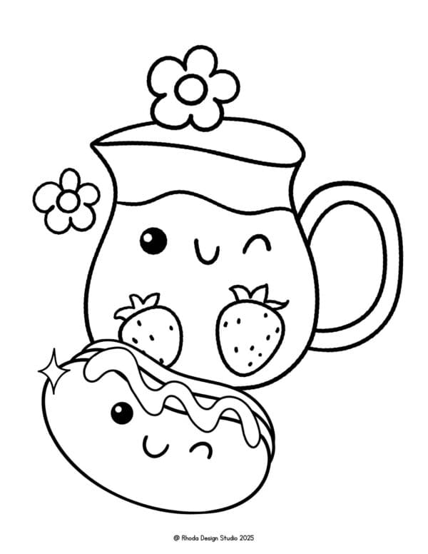 spring-coloring-pages-rds_drinks-hotdogs