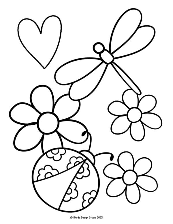 spring-coloring-pages-rds_ladybug-dragonfly