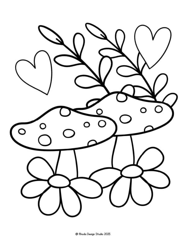 spring-coloring-pages-rds_mushrooms
