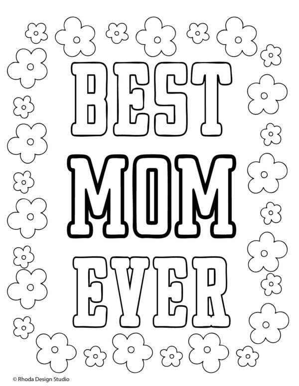 mothers-day-coloring_best-mom-ever-flowers