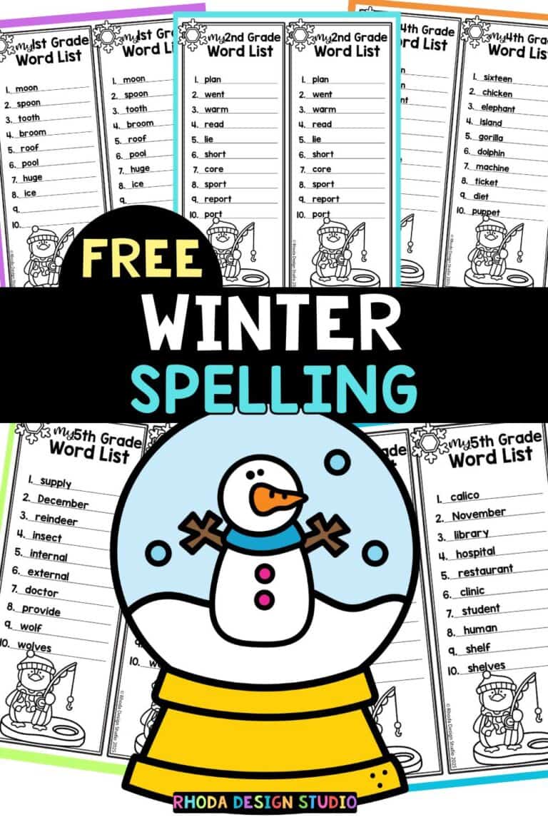 free-winter-spelling-lists-grades-first-to-fifth