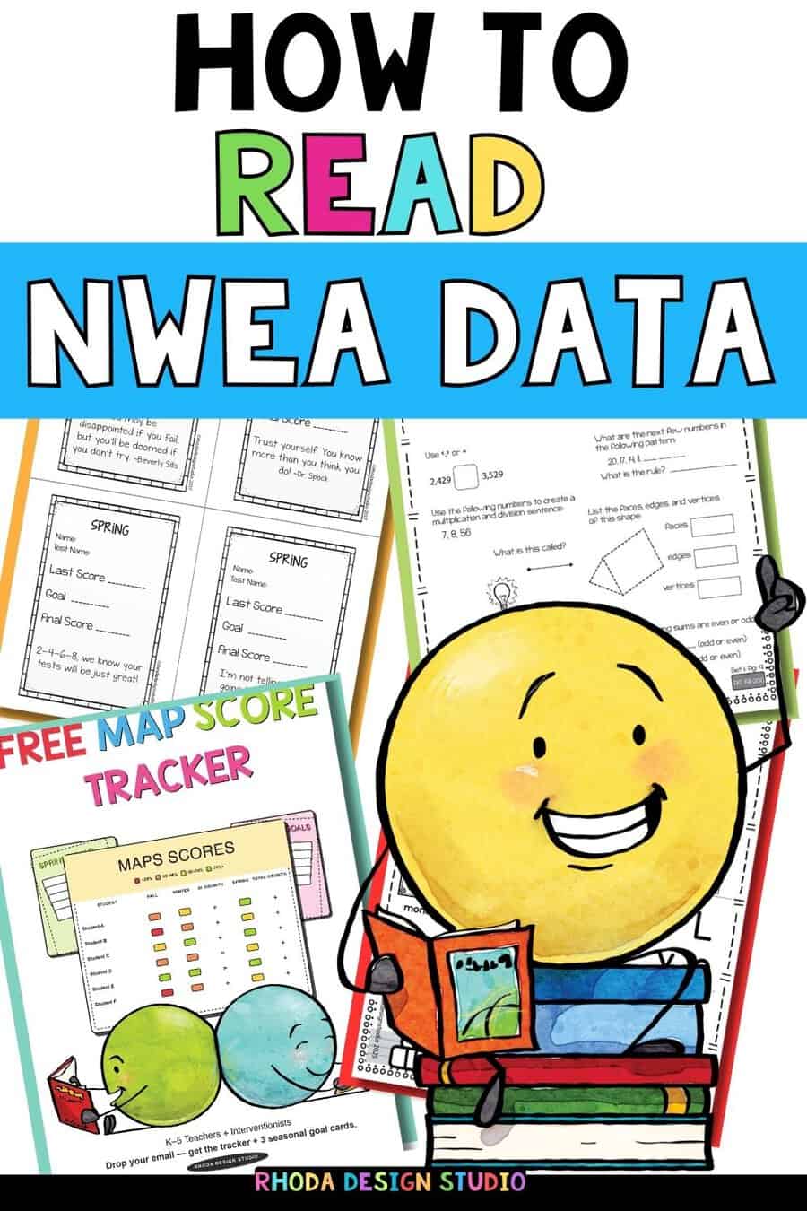 Stop staring at the MAP report. Three numbers, one priority skill, five minutes per student. A plain-language walkthrough of the NWEA report for K-5 teachers. Free score tracker on the post.