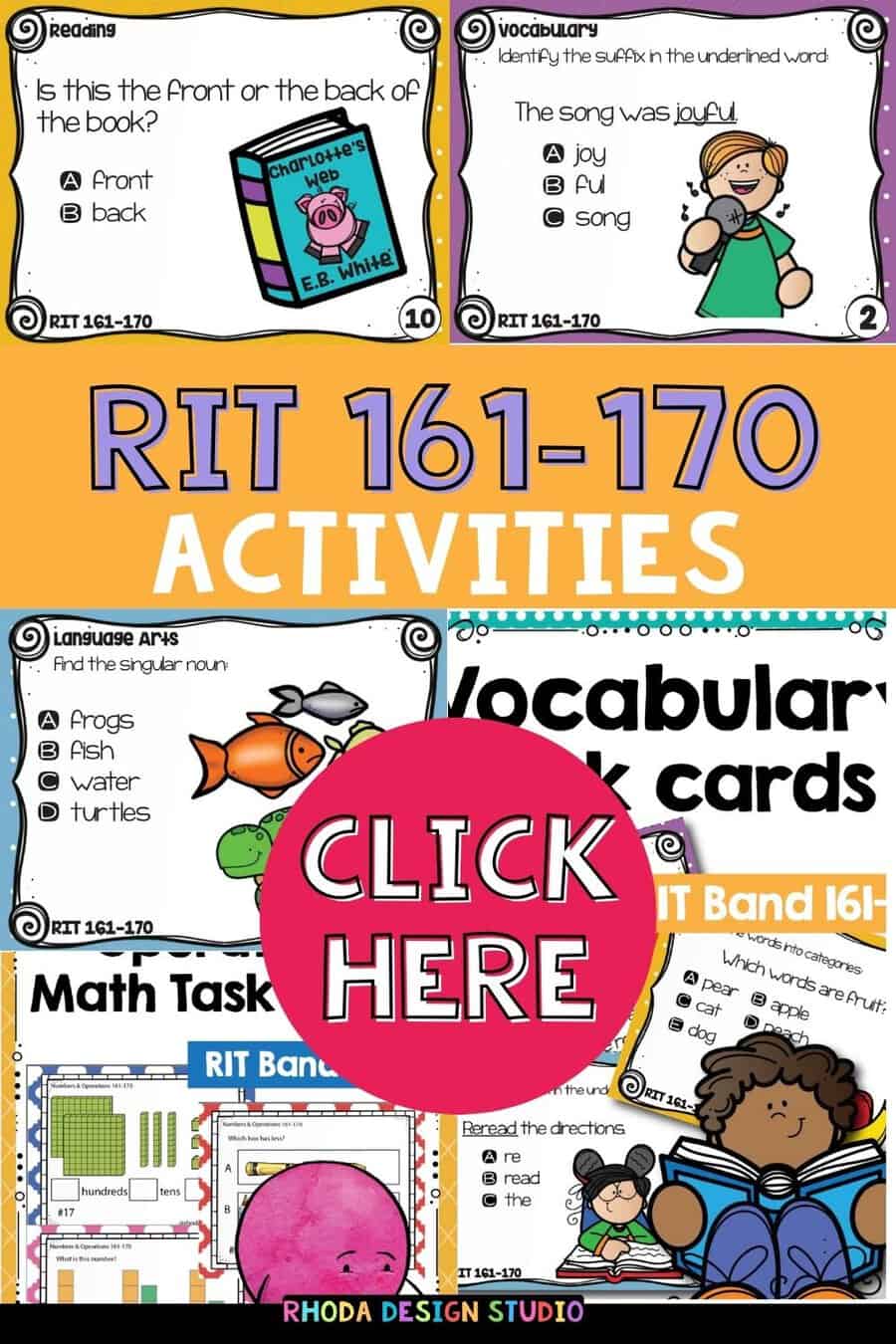 Math and reading activities for K-5 students at RIT 161-170