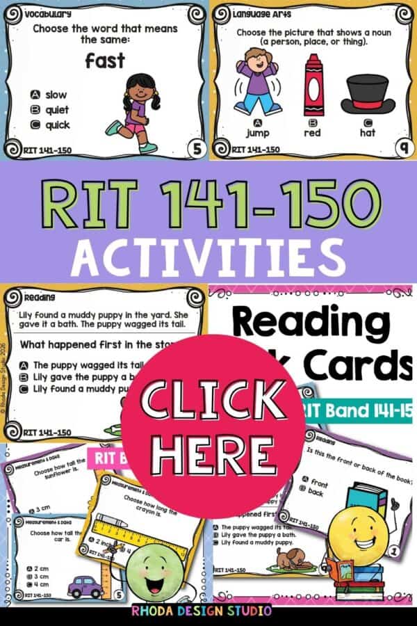 Math and reading activities for K-5 students at RIT 141-150