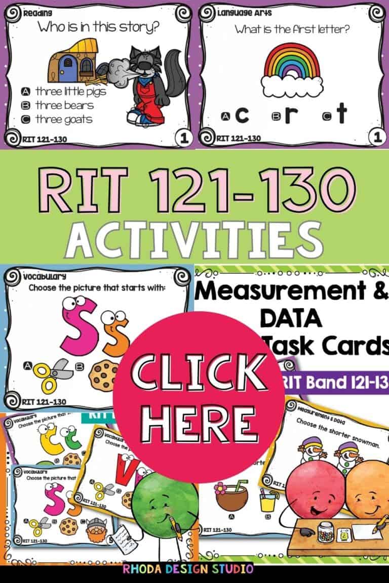 Math and reading activities for K-5 students at RIT 121-130