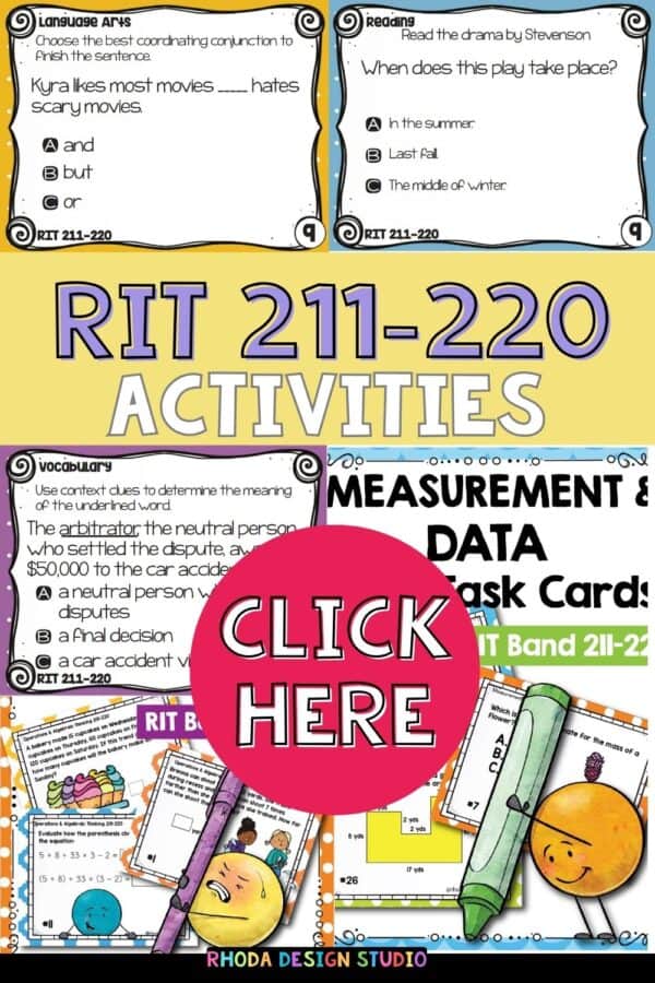 Math and reading activities for K-5 students at RIT 211-220