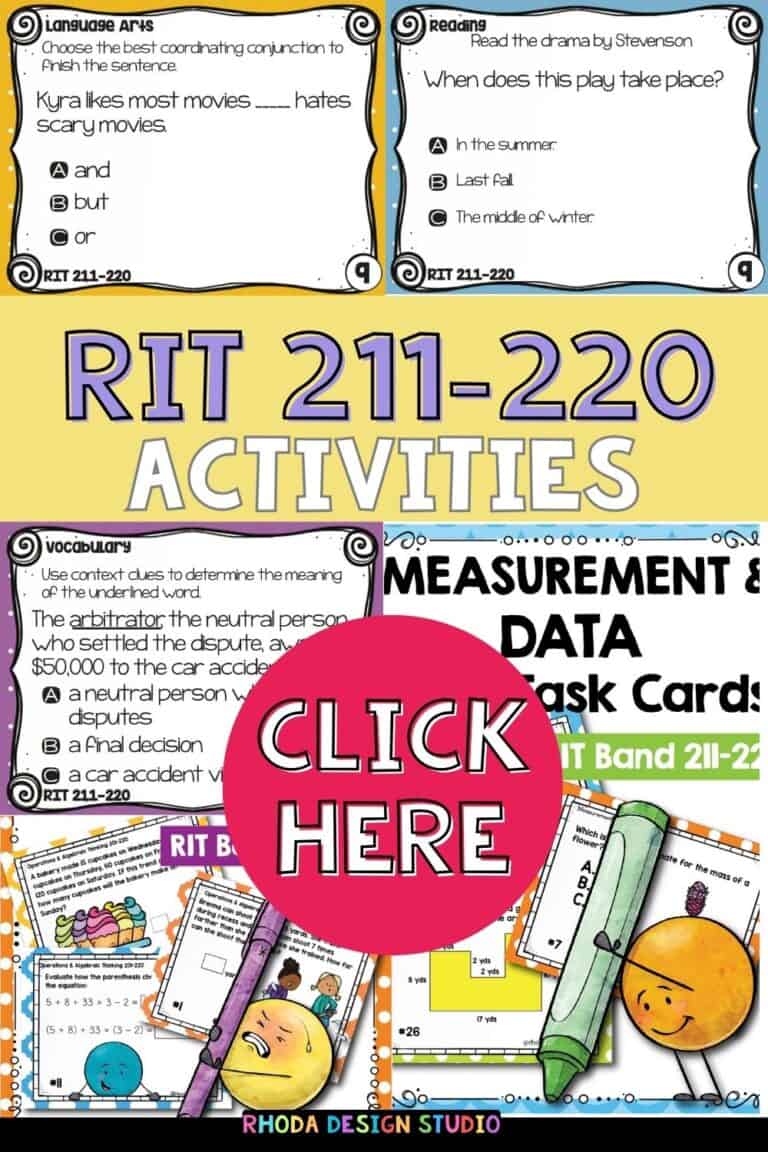 Math and reading activities for K-5 students at RIT 211-220